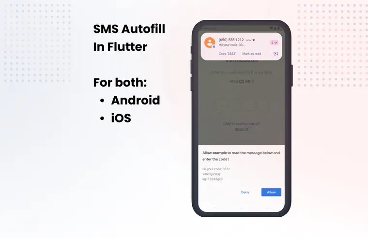 SMS autofill in Flutter
