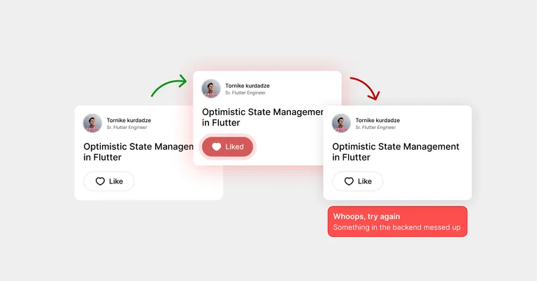 Optimistic State Management in Flutter